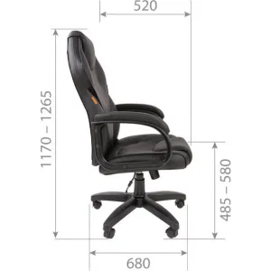 Кресло Chairman 299 черный (7062450) Кресло Chairman 299 черный (7062450)