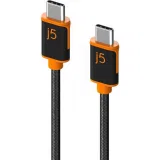 Кабель j5create USB-C to USB-C Sync & Charge Cable (JUCX24)