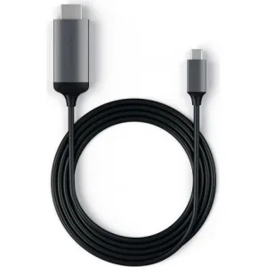Кабель Satechi Type-C to 4K HDMI Cable Space Gray (ST-CHDMIM) Кабель Satechi Type-C to 4K HDMI Cable Space Gray (ST-CHDMIM)