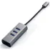 Адаптер Satechi Type-C 2-in-1 USB 3.0 Aluminum 3 Port Hub and Ethernet Port Grey (ST-TC2N1USB31AM) Адаптер Satechi Type-C 2-in-1 USB 3.0 Aluminum 3 Port Hub and Ethernet Port Grey (ST-TC2N1USB31AM)