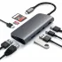 Док-станция Satechi Aluminum Type-C Multimedia Adapter Grey (ST-TCMM8PAM) Док-станция Satechi Aluminum Type-C Multimedia Adapter Grey (ST-TCMM8PAM)