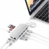 Док-станция Satechi Aluminum Type-C Multimedia Adapter Silver (ST-TCMM8PAS) Док-станция Satechi Aluminum Type-C Multimedia Adapter Silver (ST-TCMM8PAS)