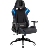 Кресло Zombie Viking 4 Aero черный/синий (VIKING-4-AERO-BLUE)