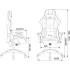 Кресло Zombie Viking 5 Aero черный/белый (VIKING-5-AERO-WHITE) Кресло Zombie Viking 5 Aero черный/белый (VIKING-5-AERO-WHITE)