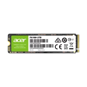Ssd-накопитель Acer FA100 512 GB · 512 GB, PCIe Gen3 x4, NVMe1.4 Ssd-накопитель Acer FA100 512 GB · 512 GB, PCIe Gen3 x4, NVMe1.4